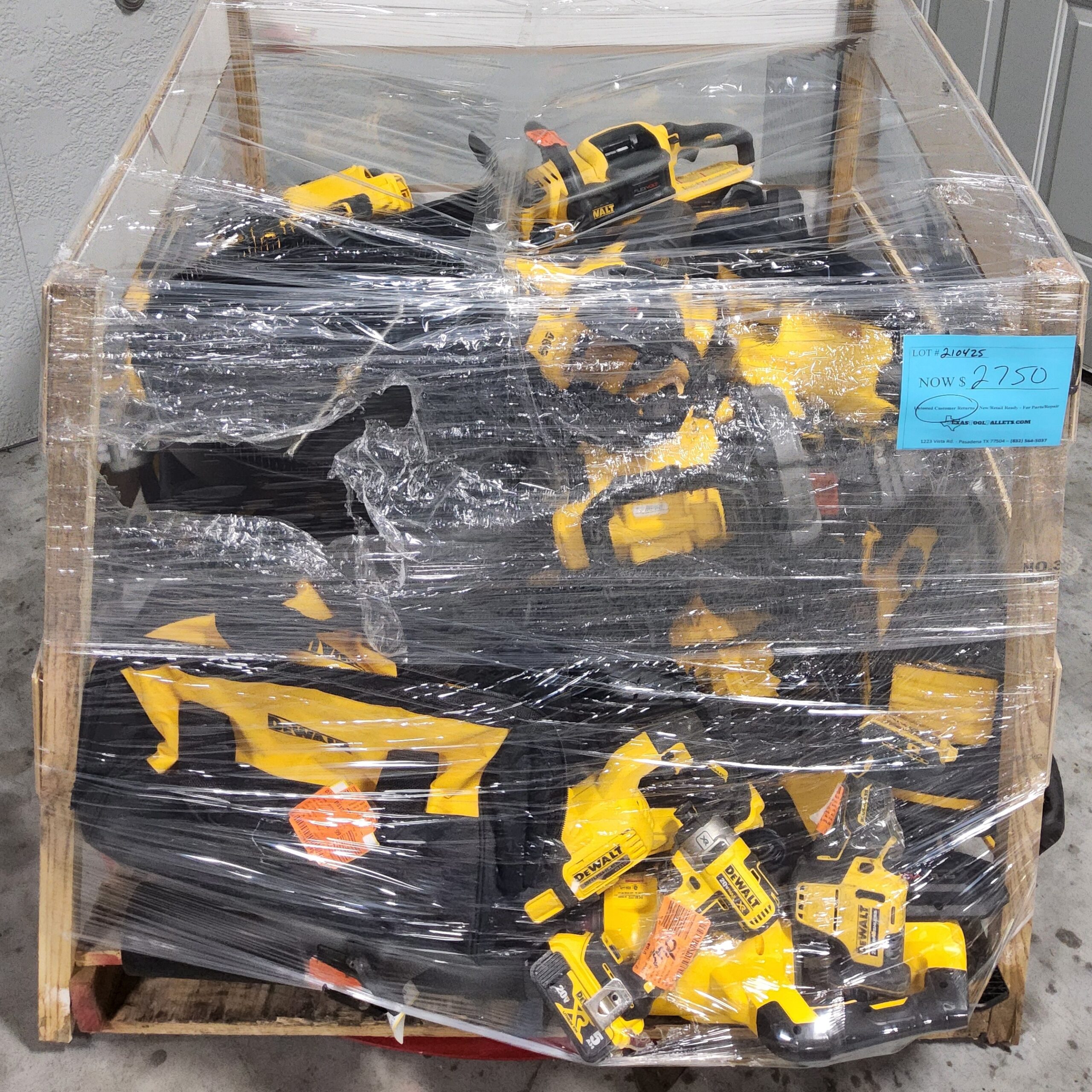 DEWALT LOOSE TOOL PALLE