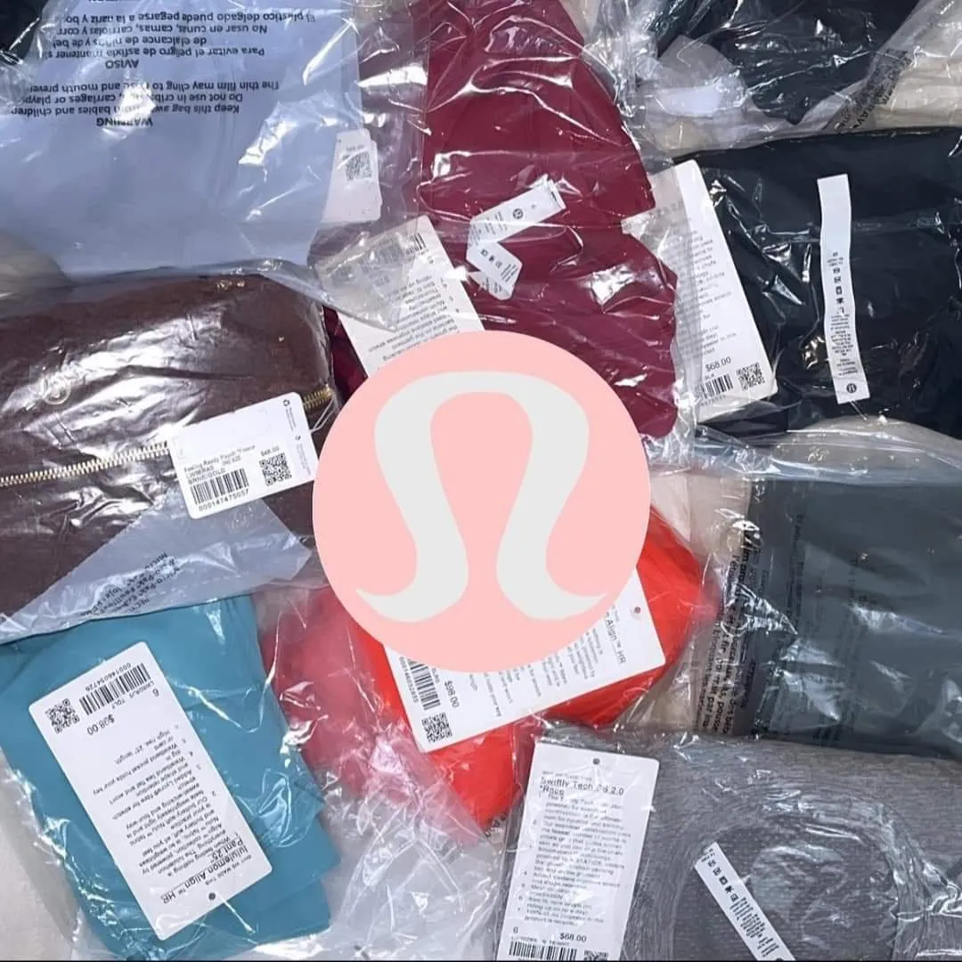Lululemon Clothing Pallets