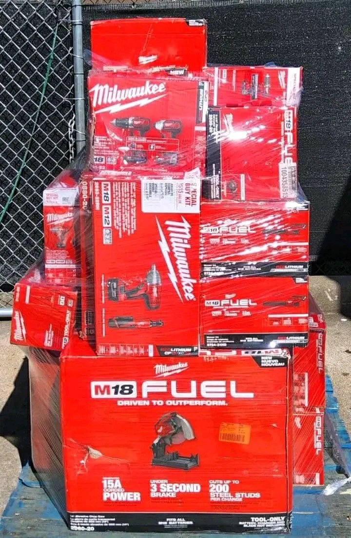 Milwuakee Tools Pallet