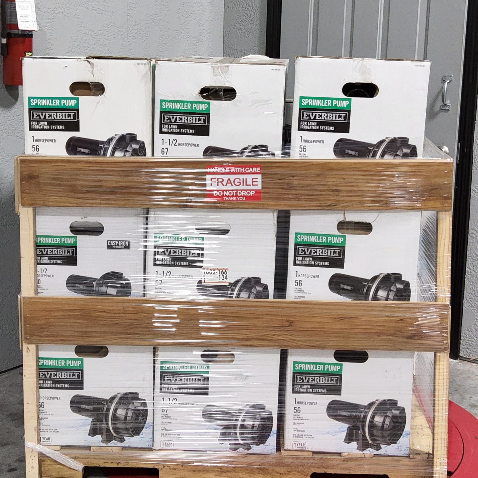 PUMPS PALLET